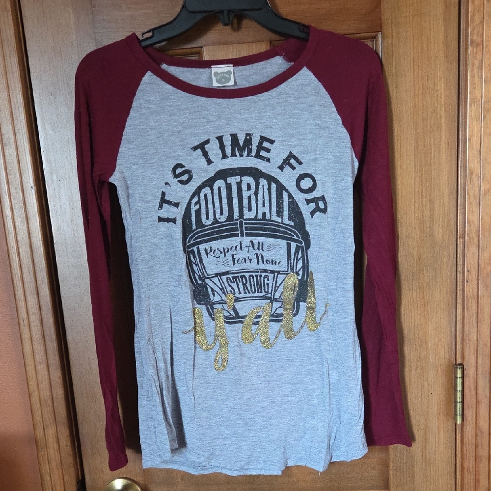 Long Sleeve Football Tee
